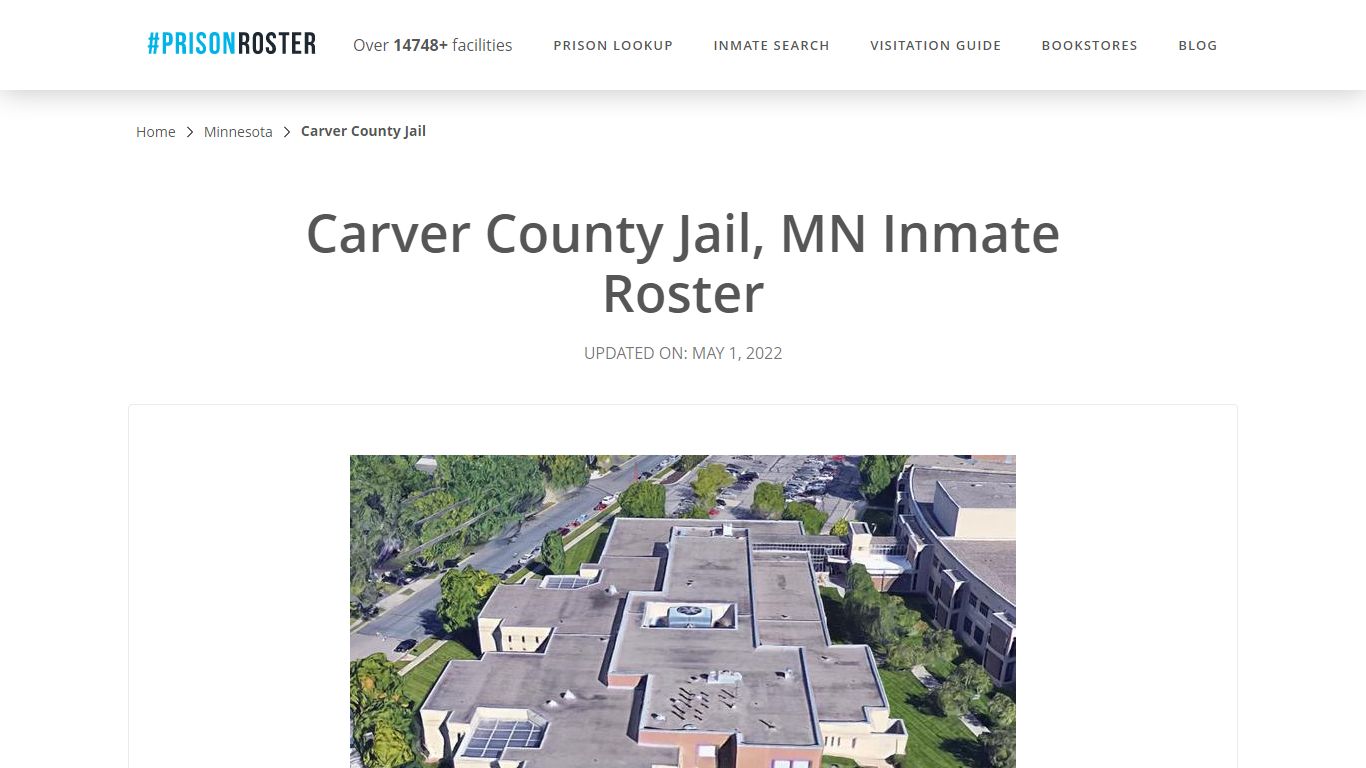 Carver County Jail, MN Inmate Roster - Prisonroster